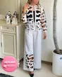 ست کت و شلوار مارپیچ حلزونی کد محصول 1042