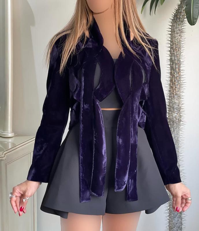 ست کت و شلوار مارپیچ