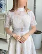 پیراهن دانتل گل منجوق کد محصول 1030