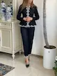 ست کت و شلوار جلو زیپی شنتیه کد 1189