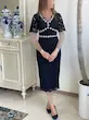 پیراهن یقه هفت دانتل کد 1199