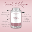 کپسول کوکونات کلاژن مای ویتامینز (Myvitamins Coconut & Collagen Capsules) 180 عددی