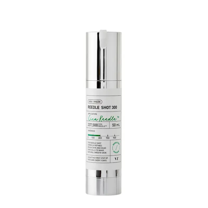 سرم پوست میکرونیدلینگ ریدل شات 300 وی تی حجم 50 میل VT Cosmetics Reedle Shot 300