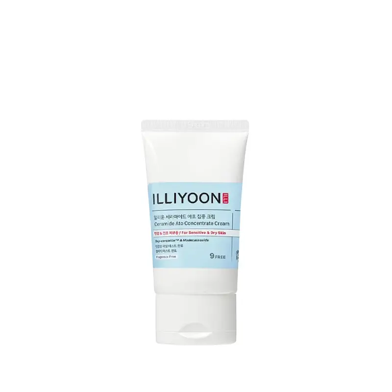 کرم مرطوب کننده و ترمیم کننده ایلیون Illiyoon Ceramide Ato Concentrate Cream (9 Free) حجم ۳۰ میل
