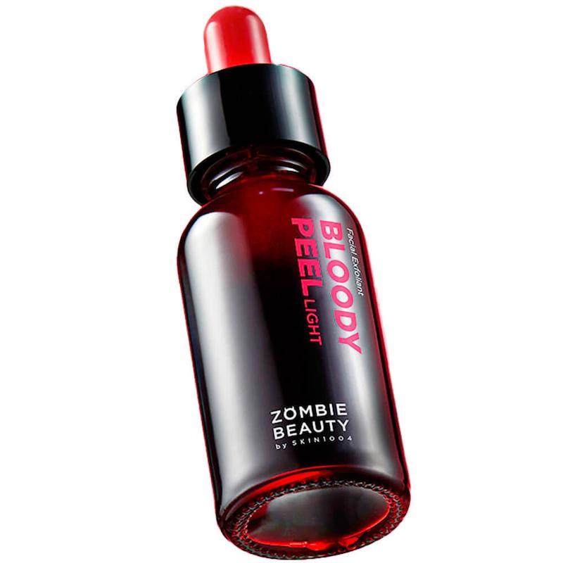 سرم لایه‌بردار قرمز زامبی بیوتی اسکین ۱۰۰۴ Zombie Beauty Bloody Peel حجم ۳۰ میل
