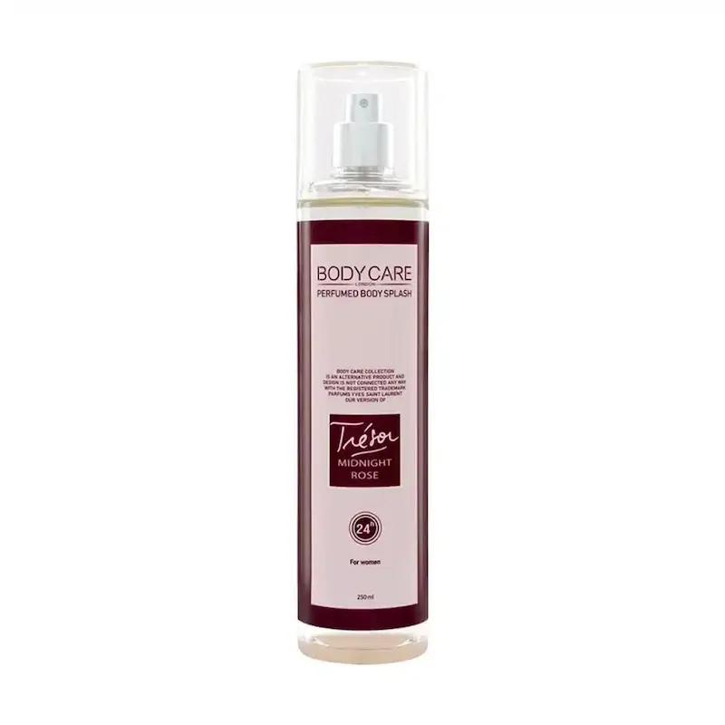 بادی اسپلش زنانه میدنایت رز بادی کر Body Care Body Splash Midnight Rose حجم ۲۵۰ میل