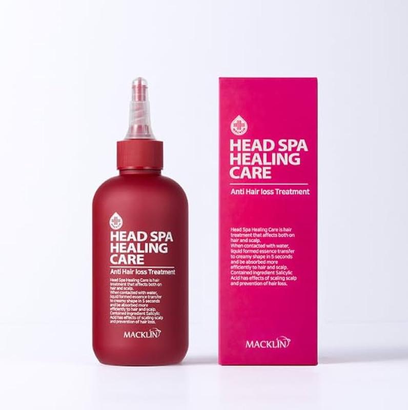 تریتمنت ضد ریزش و خنک‌کننده پوست سر مکلین Macklin Head Spa Healing Care Anti Hair Loss Treatment