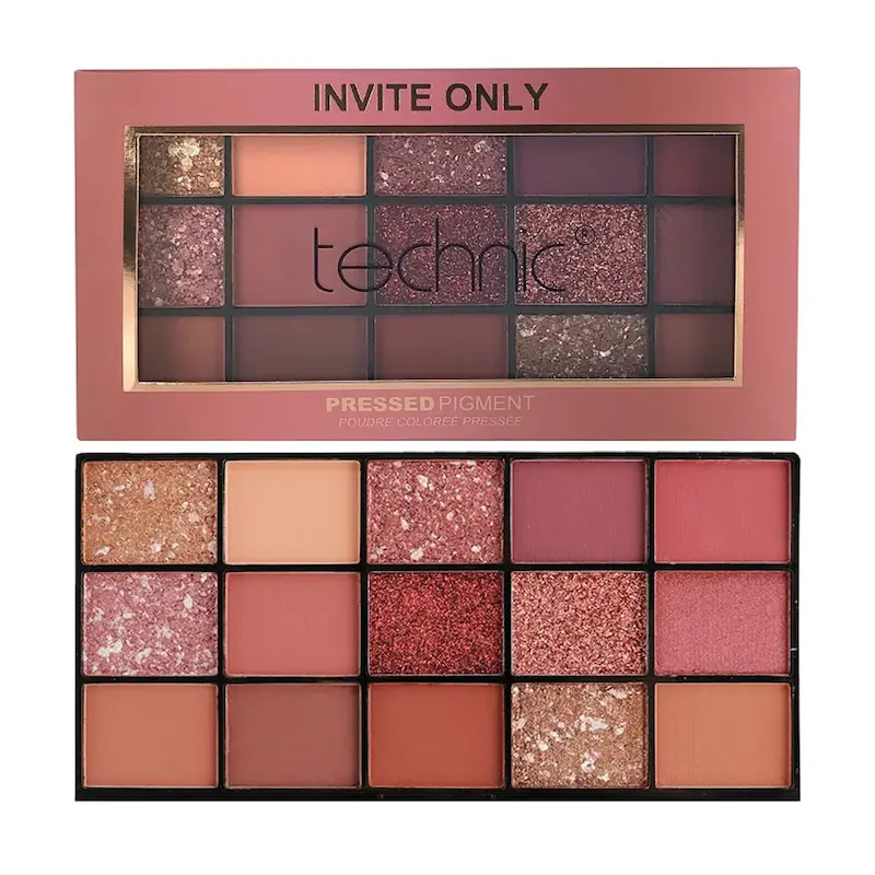 پالت سایه چشم ۱۵ رنگ تکنیک Technic Eyeshadow Palettes  تنوع مدل