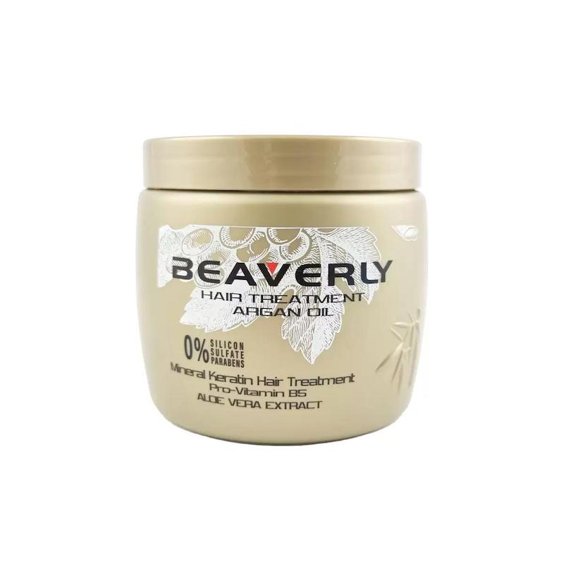 ماسک موی روغن آرگان بورلی (Beaverly by Bioherbs Hair Treatment Argan Oil) حجم 500 میلی‌لیتر