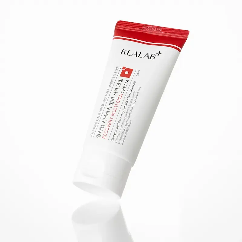 کرم ترمیم‌کننده و ریکاوری سیکا کلالب (Klalab Recovery Multi Cica Cream) حجم 80 میلی‌لیتر