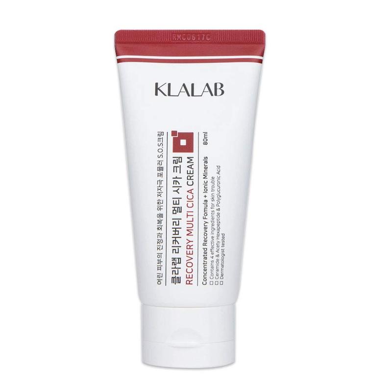 کرم ترمیم‌کننده و ریکاوری سیکا کلالب (Klalab Recovery Multi Cica Cream) حجم 80 میلی‌لیتر