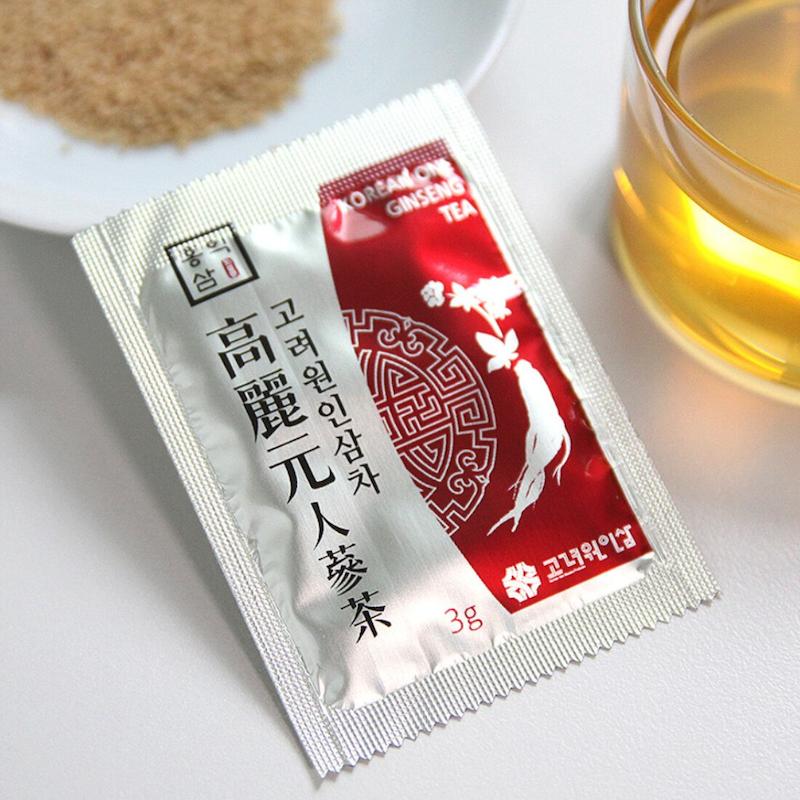 چای جنسینگ کره‌ای (Korean One Ginseng Tea) ساشه 3 گرمی