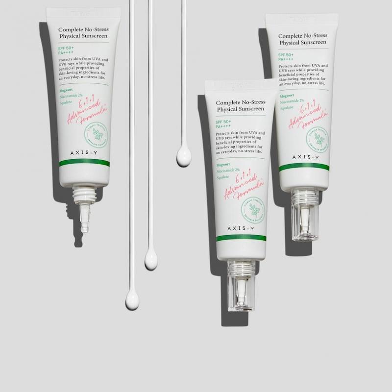 ضد آفتاب فیزیکی اکسیس وای حاوی نیاسینامید مدل Complete No-Stress Physical Sunscreen