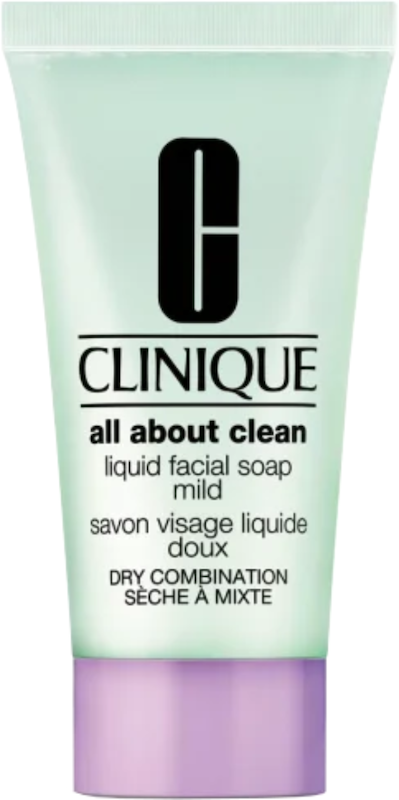 صابون مایع کلینیک مدل All About Clean Liquid Facial Soap Mild حجم 30 میل