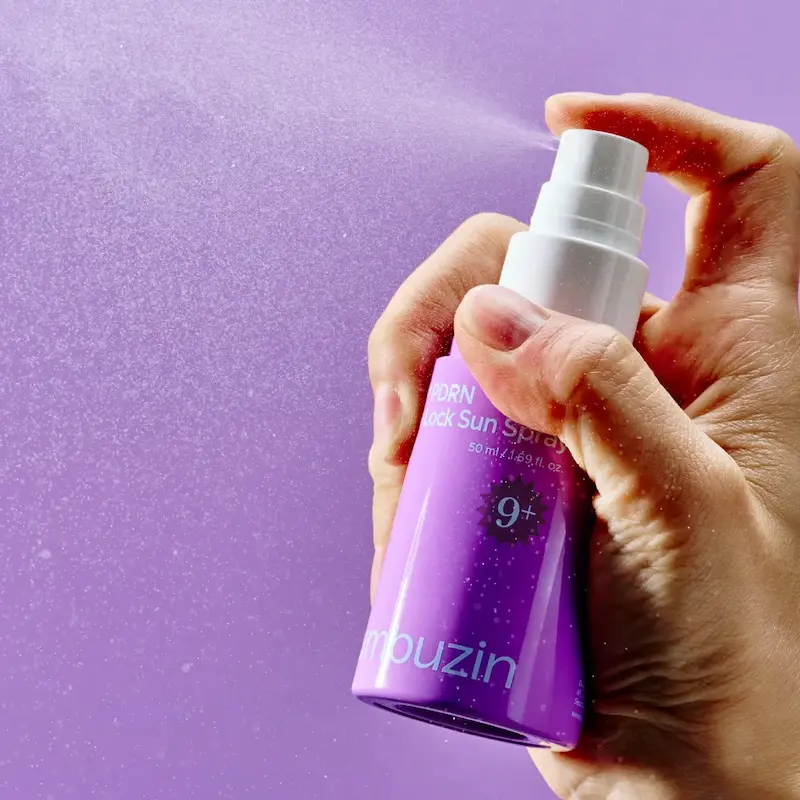 اسپری ضدآفتاب NAD و PDRN شماره ۹ نامبوزین