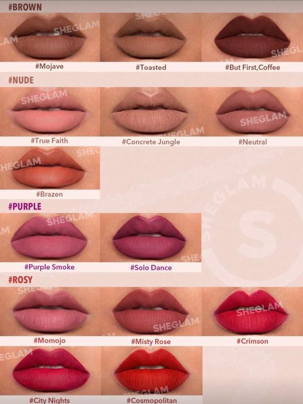 مداد لب Sheglammاورجینال مدل Lip Facts 