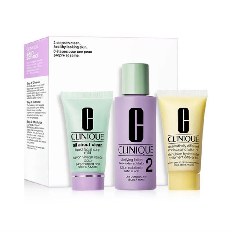 پك مراقبت پوست خشك كلينيك Clinique Dry Skin School Supplies Routine