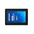 SSD Hikvision E100 256GB در نمای روبه‌رو با فرم‌فکتور 2.5 اینچ روی پس‌زمینه سفید