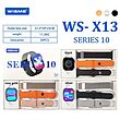 ساعت هوشمند wisme طرح اپل واچ مدل WS-X13