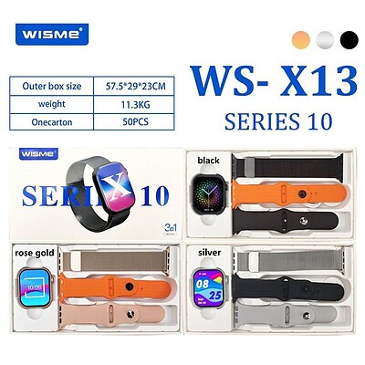 ساعت هوشمند wisme طرح اپل واچ مدل WS-X13