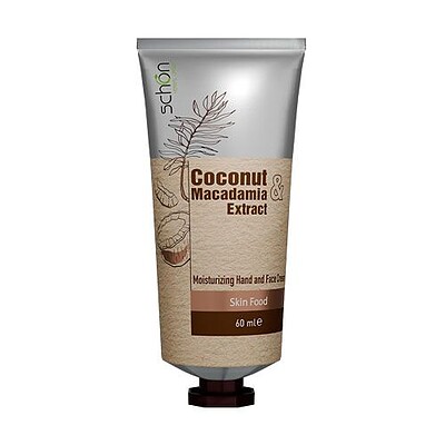 کرم مرطوب کننده مورینگا و ماکادمیا شون|moisturizing hand and face cream moringa macadamia schon  