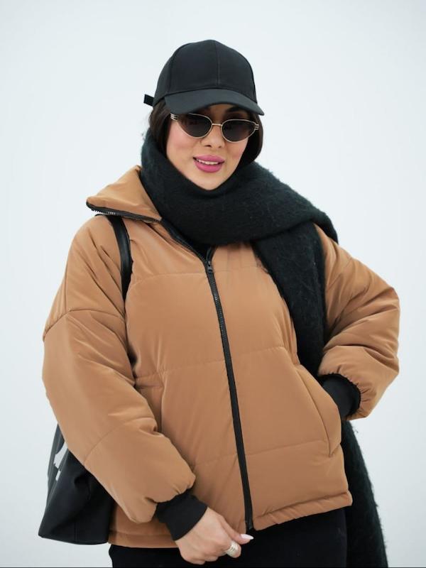 کاپشن استین کش بافت