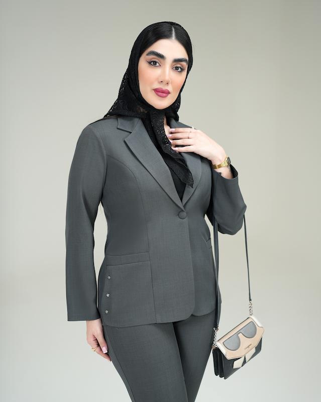 کت و شلوار بغل پرچ