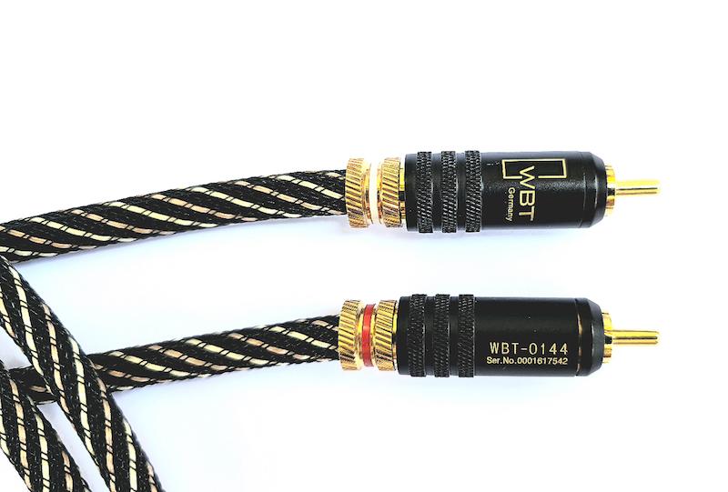 کابل 1 به 1 RCA حرفه ای WBT(مناسب ساب ووفر)