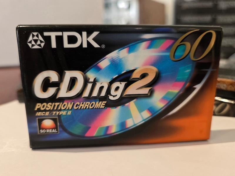 کاست خام کروم TDK CDing 2