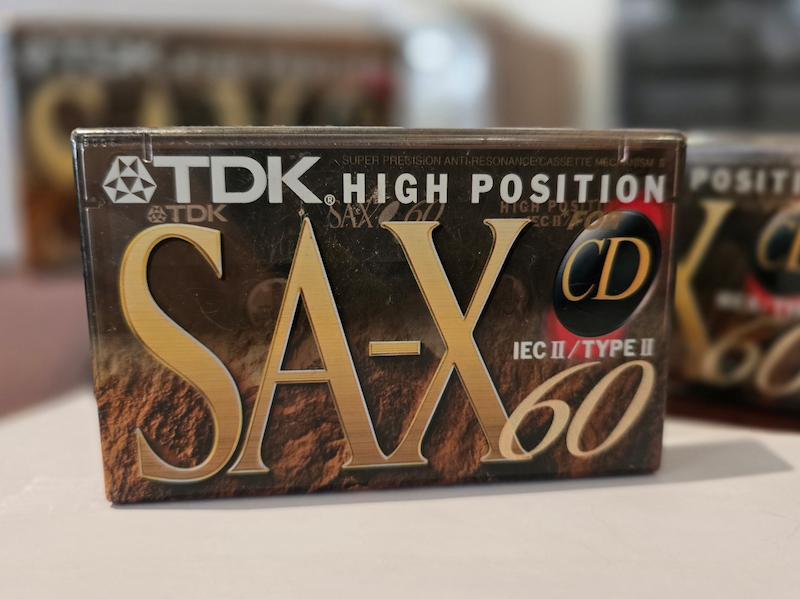کاست خام کروم TDK SA-X