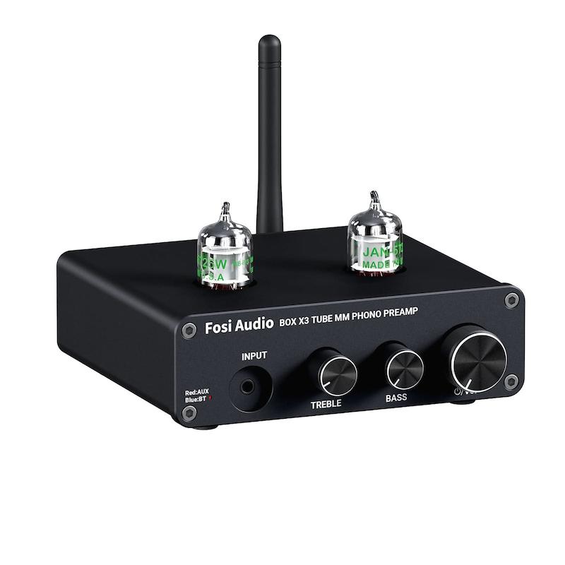 پری آمپلی فایر بلوتوثی و تقویت کننده فونو  Fosi Audio BOX X3