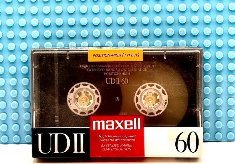  کاست خام کروم مکسل Maxell UDII