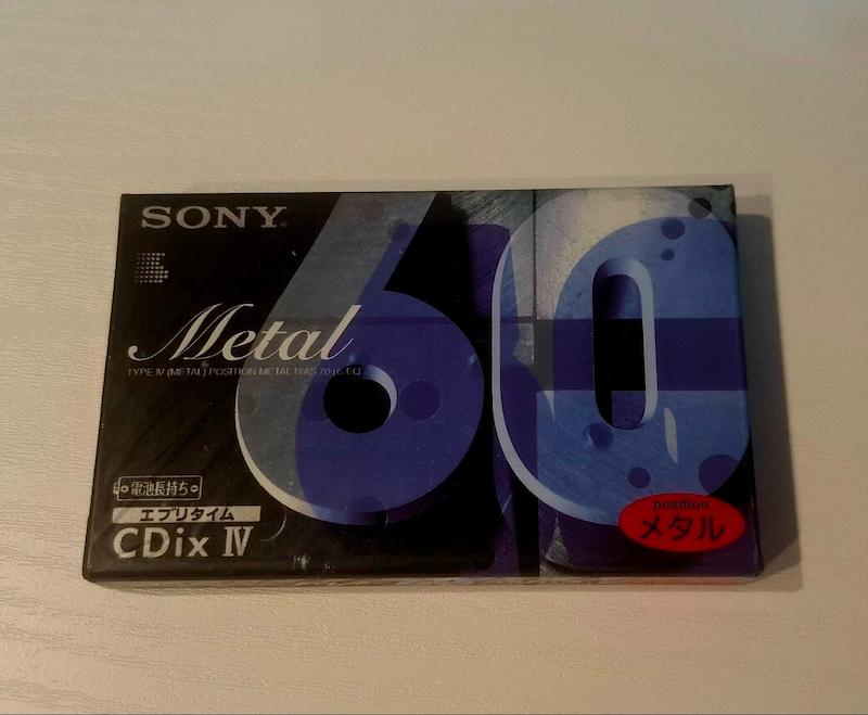 کاست خام متال سونی SONY CDIX-IV 60