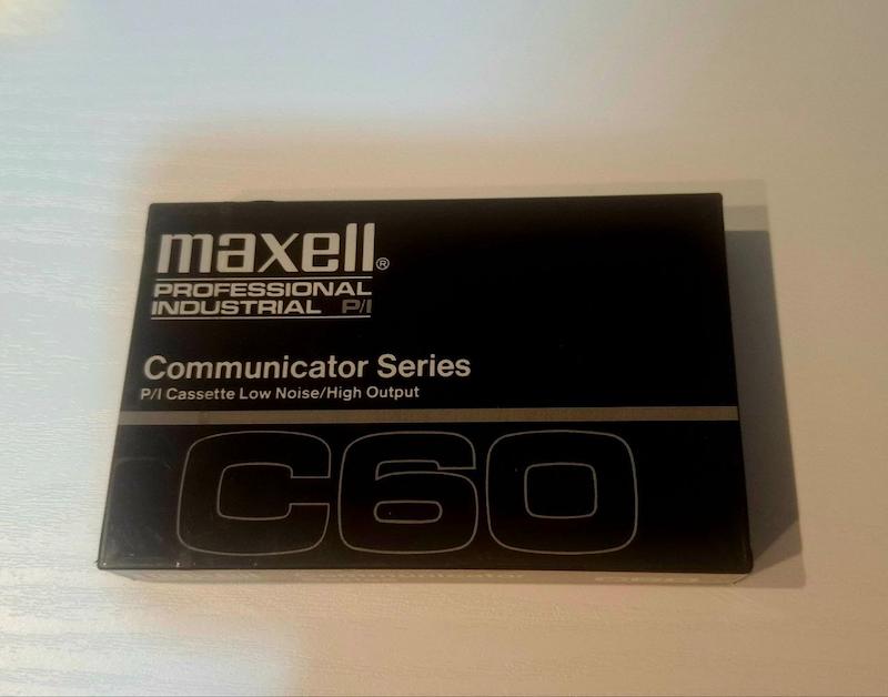  کاست خام کروم مکسل Maxell C60