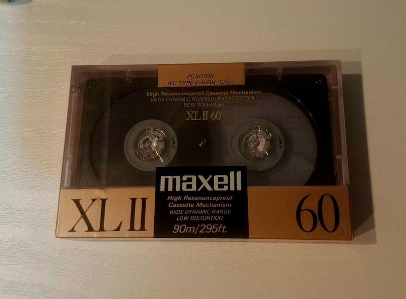  کاست خام کروم مکسل Maxell XLII 60