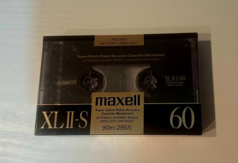  کاست خام کروم مکسل مبلی Maxell XLII S