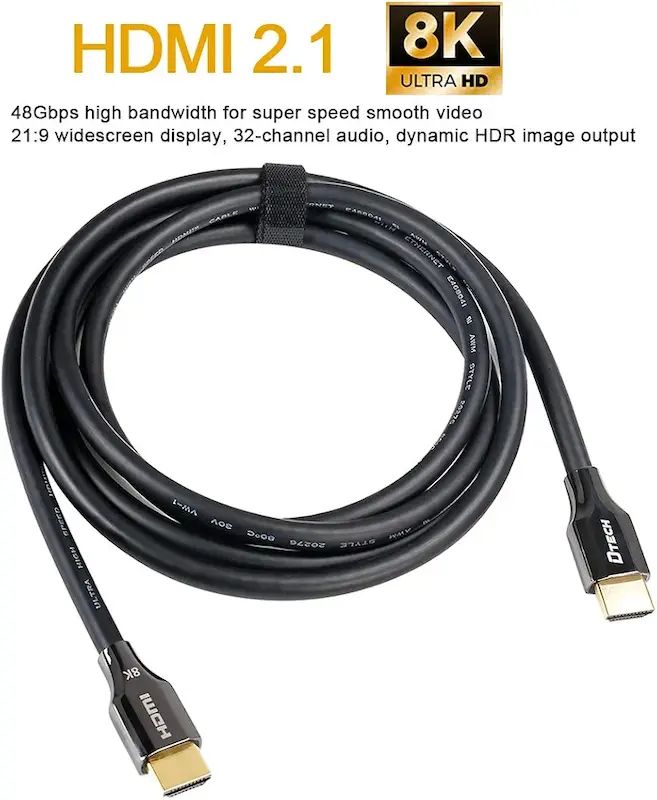 کابل HDMI D-TECH V2.1 8K در متراژ مختلف