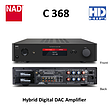 آمپلی فایر استریو ناد NAD C368 Hybrid Digital DAC 