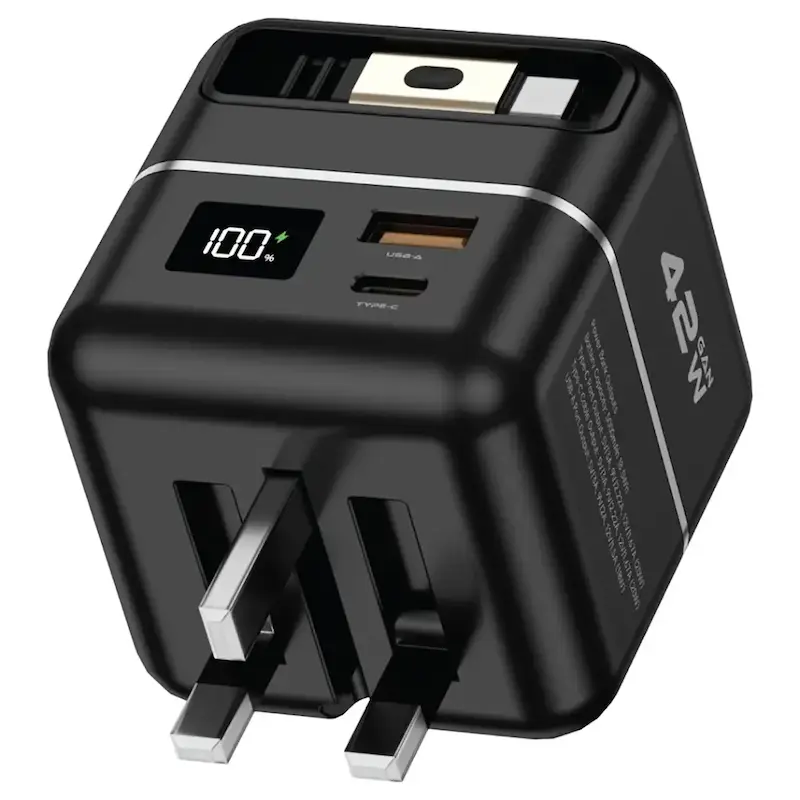 پاوربانک گرین لاین مدل GNGAN42PB10BK ظرفیت 5000 میلی آمپر ساعت