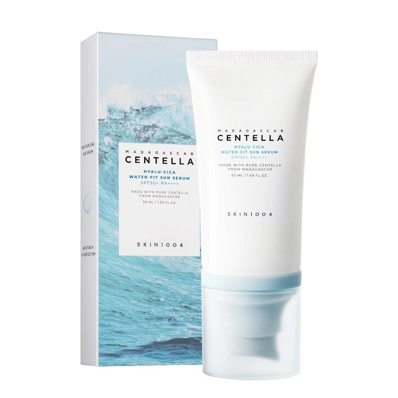 ضدآفتاب آبرسان حاوی هیالورونیک اسید سنتلا اسکین 1004