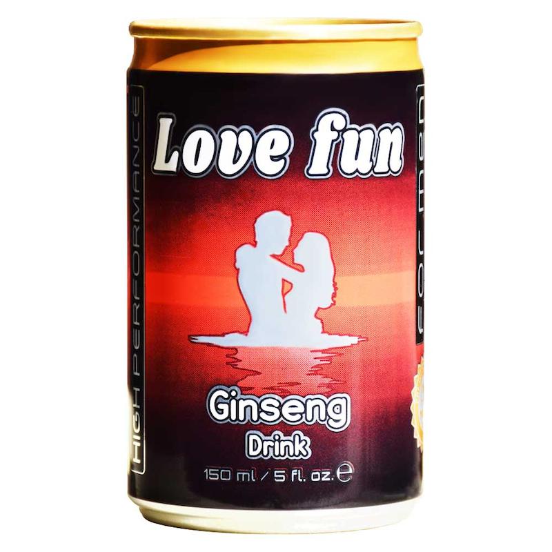 نوشیدنی انرژی زا جینسنگ لاو فان LOVE FUN اصل ترکیه - حجم 150 میلی لیتر