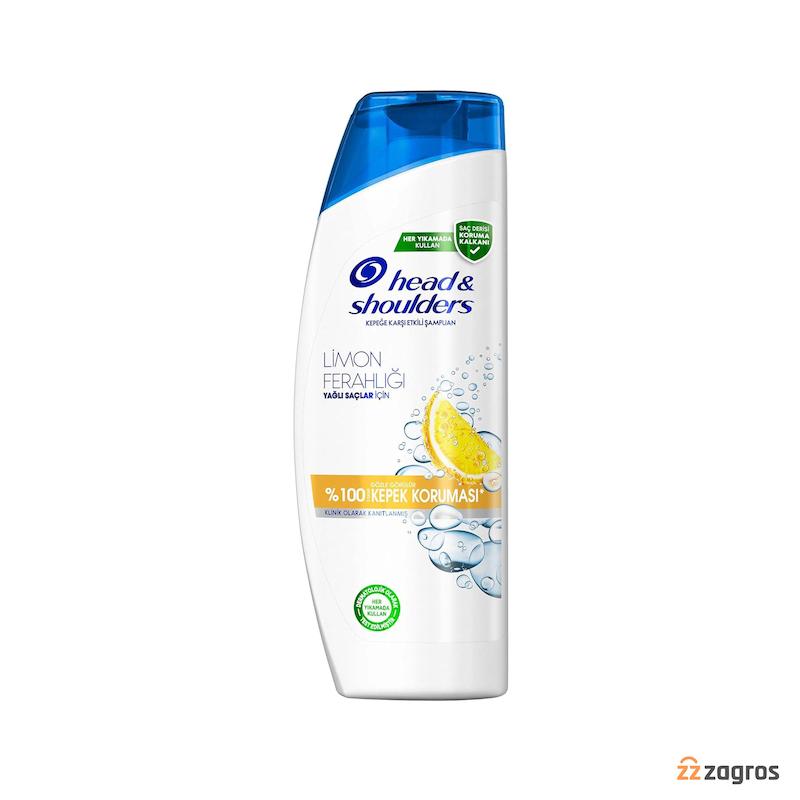 شامپو head & Shoulders ضد شوره مدل لیمون با حجم ۳۳۰ میل
