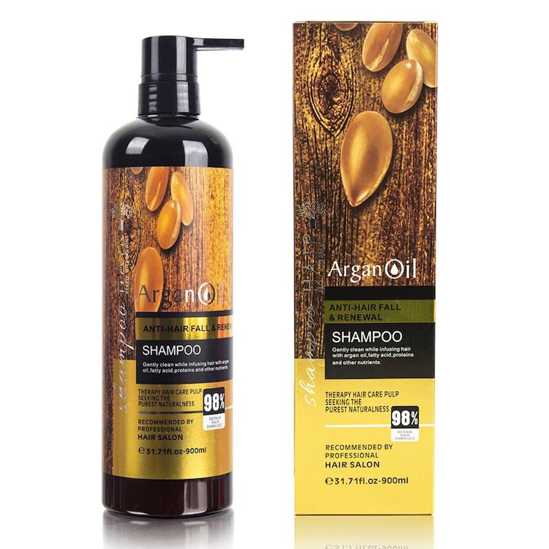 شامپو لایتنس اصل تقویت کننده بدون سولفات با روغن آرگان با حجم 900ml