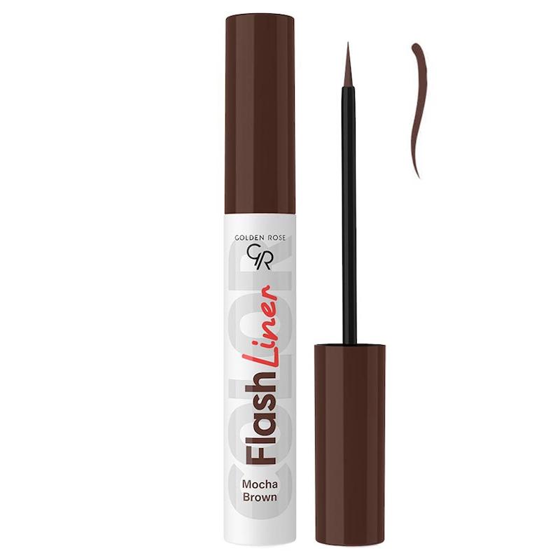 خط چشم مایع قهوه ای گلدن رز