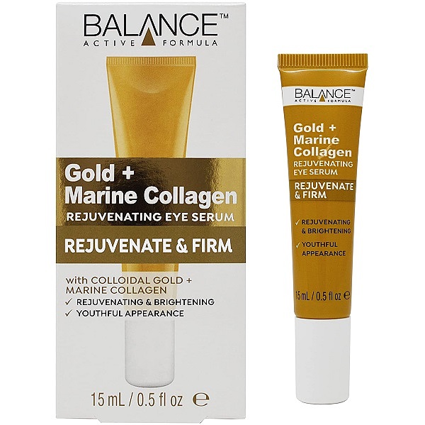 سرم دور چشم گلد کلاژن بالانس balance gold collagen rejuvenating eye serum