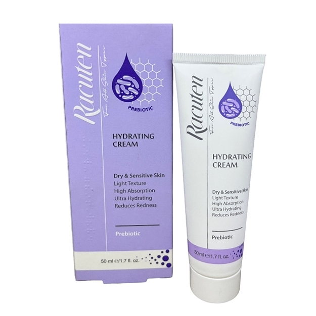 کرم آبرسان راکوتن پوست خشک و حساس Racuten Hydrating Cream For Dry And Sensitive Skin