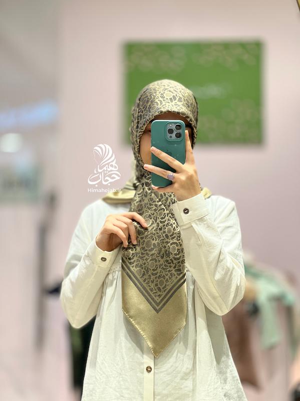 ابریشم ژاکارد وارداتی۱۰۰