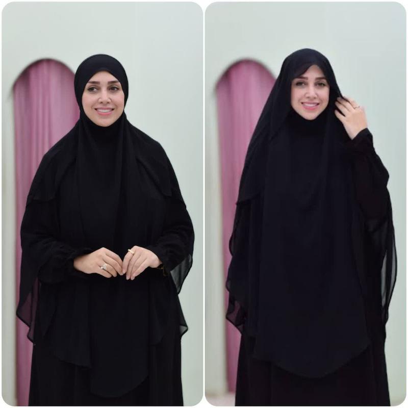خمار شالدار بلند