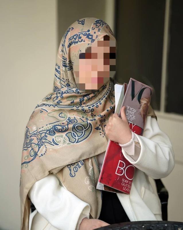 روسری نخی سیااسکارف 