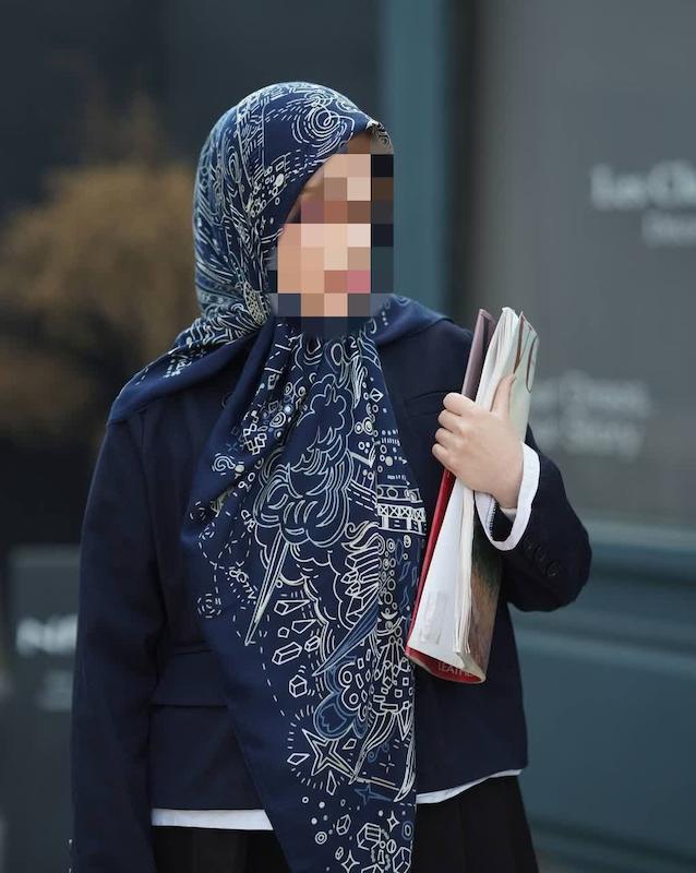 روسری نخی سیااسکارف 